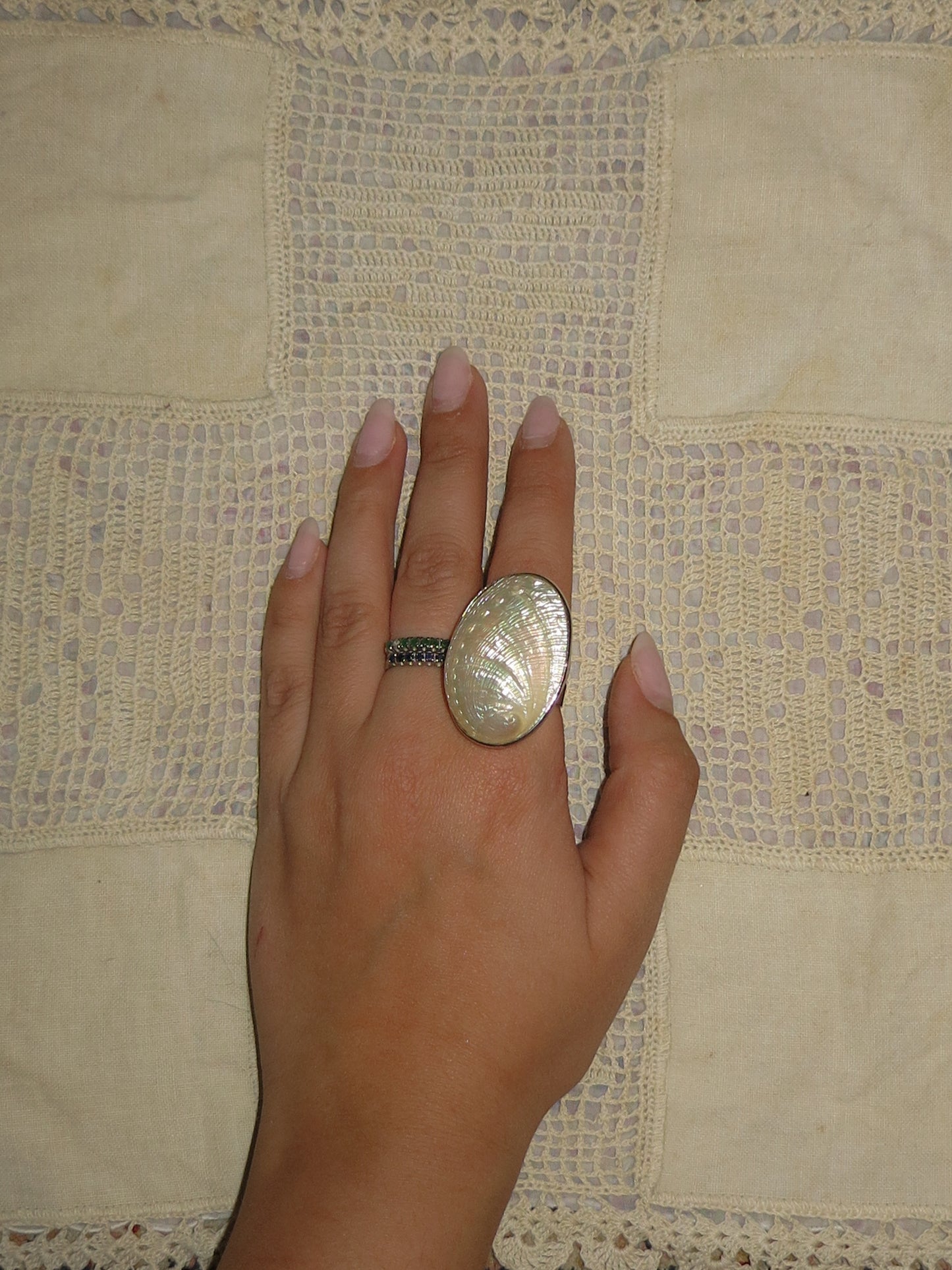 Silver Shell Ring