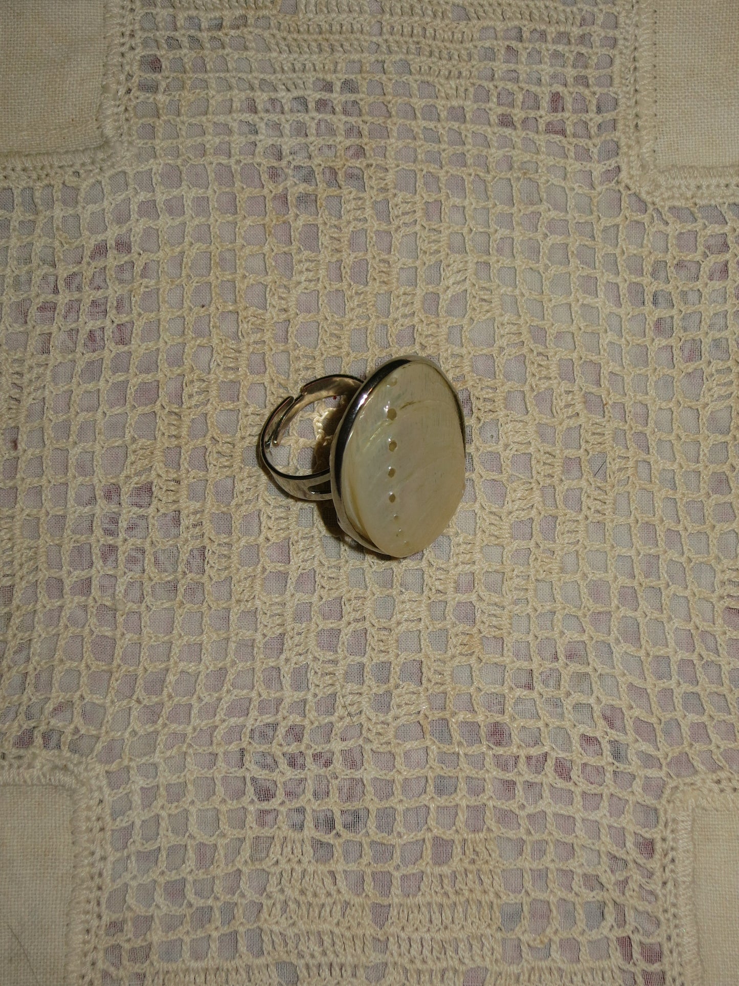 Silver Shell Ring