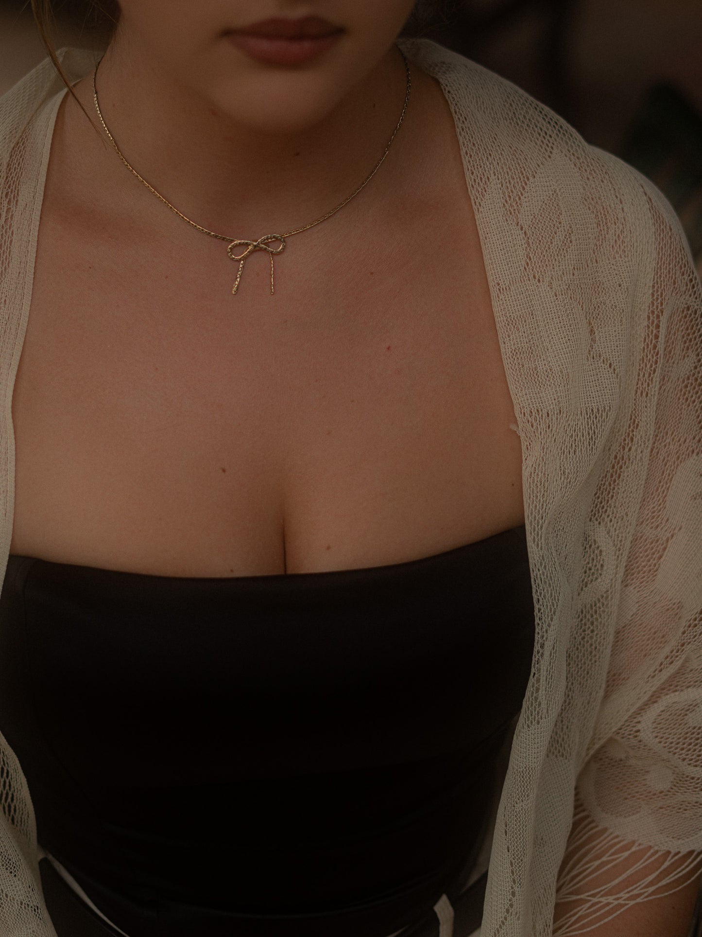 1979 Avon Bow Necklace